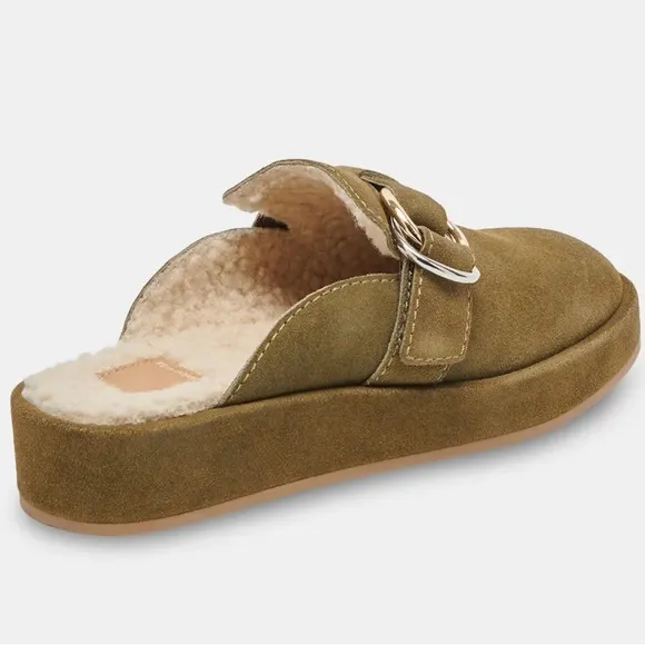 DOLCE VITA Suede Astor Plush Flats