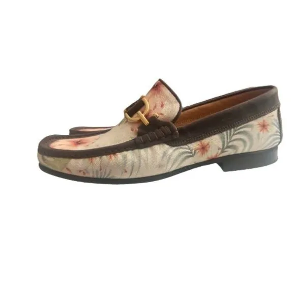 Donald J Pliner Women's Floral Loafers Size 8M