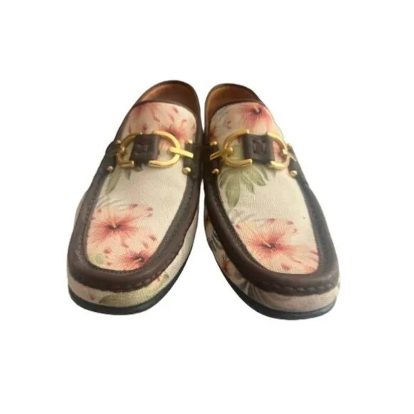 Donald J Pliner Women's Floral Loafers Size 8M