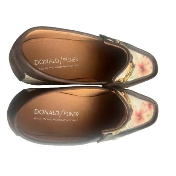 Donald J Pliner Women's Floral Loafers Size 8M