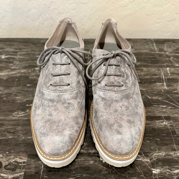 Donald Pliner Tandi Leather Oxford Loafers