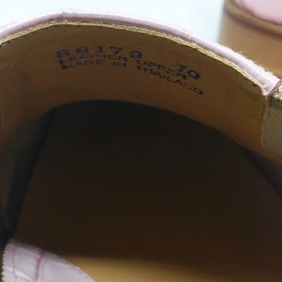 Donato Marrone Mens Size 10 Pink Leather Slip On Loafers Valentine's Day Retro