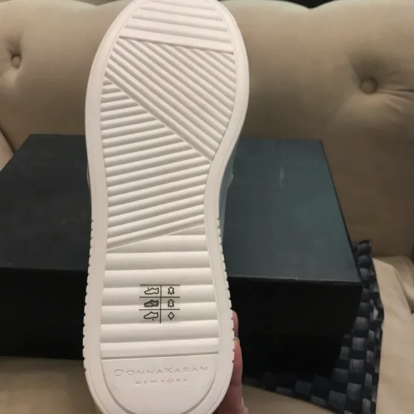 Donna Karan slip on sneakers