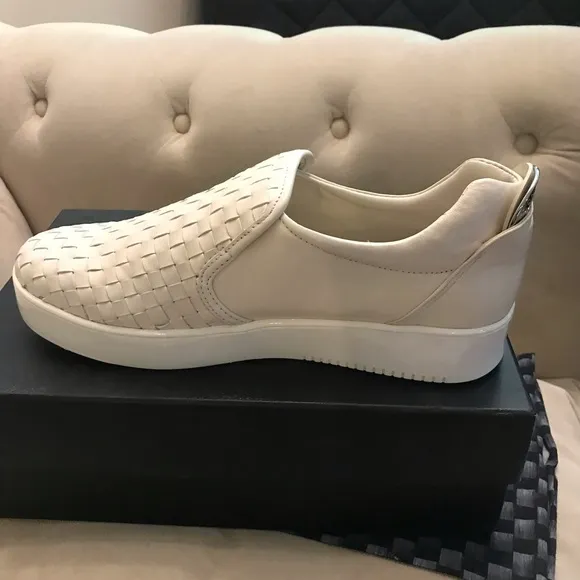 Donna Karan slip on sneakers