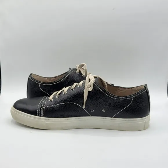 Dooney &amp; Bourke Lewis Shoes Leather Lace Up Black Henrys