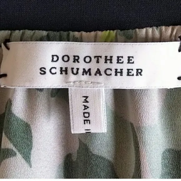 Dorothee Schumacher Flower Patch Ruffle Detail Skirt