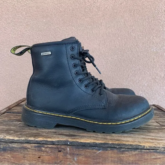 Dr. Martens 1460 Junior Waterproof Leather Boots