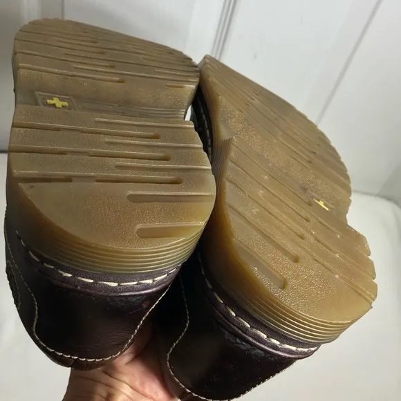 Dr Martens Mens Neil Slip-On Dark Brown Leather Casual Loafers Size 9M