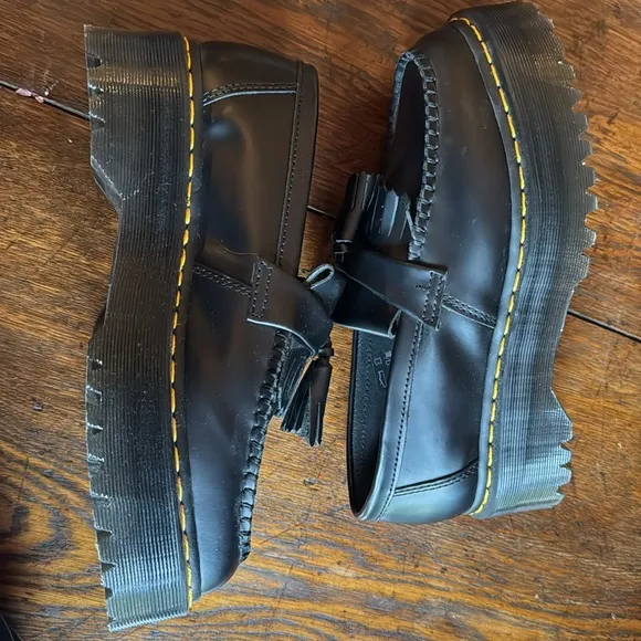 Dr Martens platform platform loafer