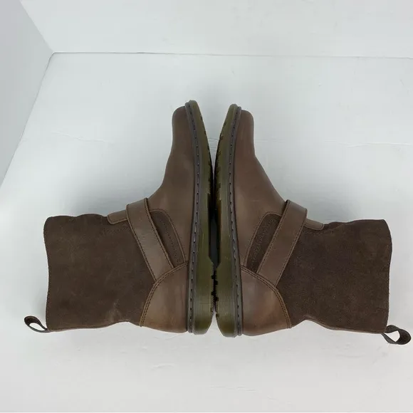 Dr. Martens size 8 Women’s Gayle FL Brown Leather Fur-Lined Boots