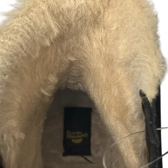 Dr. Martens Women's  Serena Faux Fur Lined Lace Up boots