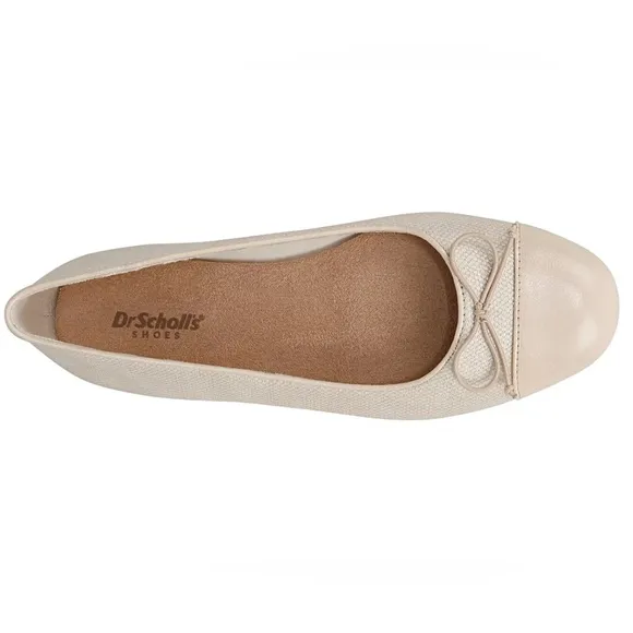 Dr Scholl’s Wexley Bow Ballet Flats w/ Cushioned Insoles, Arch Support &amp; Comfort