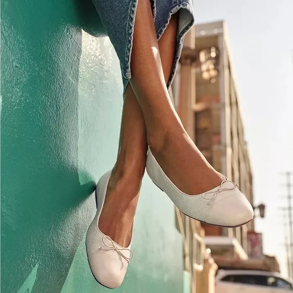 Dr Scholl’s Wexley Bow Ballet Flats w/ Cushioned Insoles, Arch Support &amp; Comfort