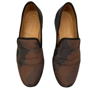 Duke Dexter Camo Loafers Handmade in England Slip On Shoes Size 9