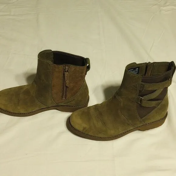 Dusty Green Teva Waterproof Boots