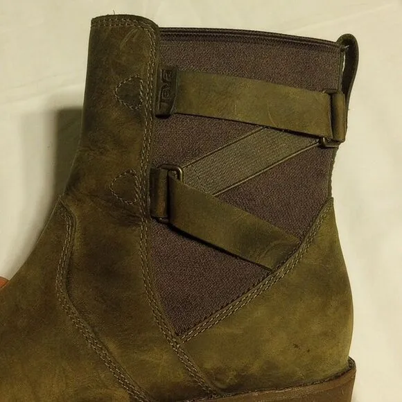 Dusty Green Teva Waterproof Boots