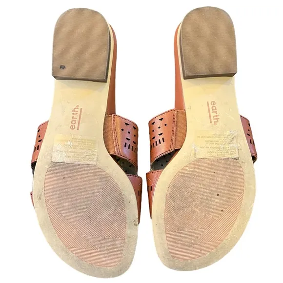 Earth Mykonos Torlos Women's Leather Slide Sandal | Women's 9M