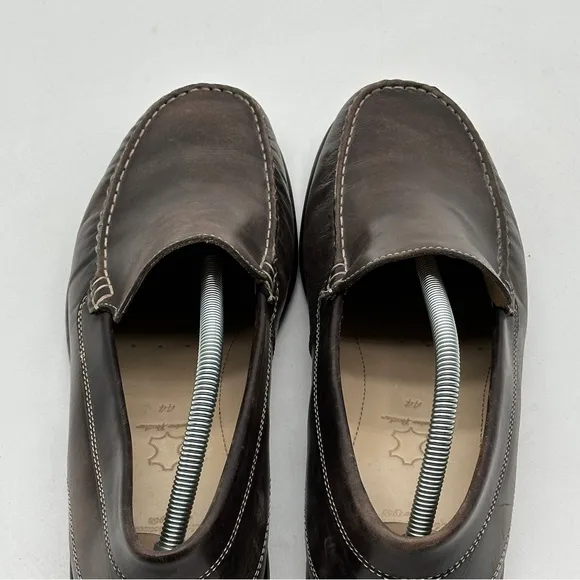 ECCO Men's Classic Moc 2.0 Slip on Driving Style Loafer Brown Leather Sz 44