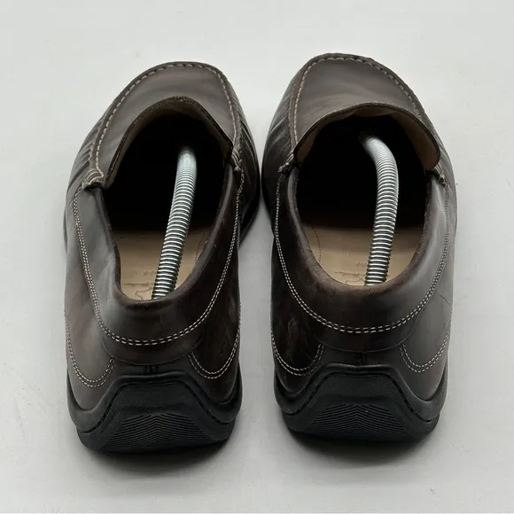 ECCO Men's Classic Moc 2.0 Slip on Driving Style Loafer Brown Leather Sz 44