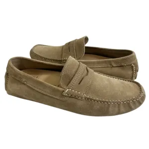 ECCO Men’s Moc Penny Loafers Tan Suede Mens 7-7.5 / EU 41