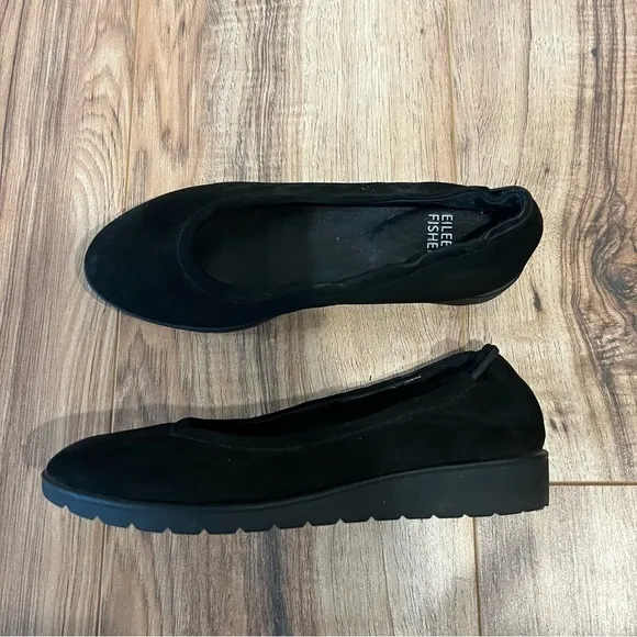 Eileen Fisher Humor Platform Slip On Flats