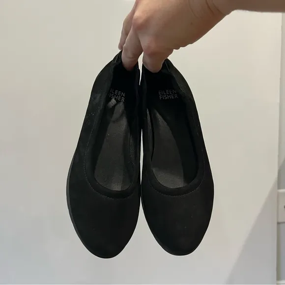Eileen Fisher Humor Platform Slip On Flats
