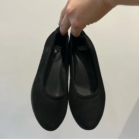 Eileen Fisher Humor Platform Slip On Flats