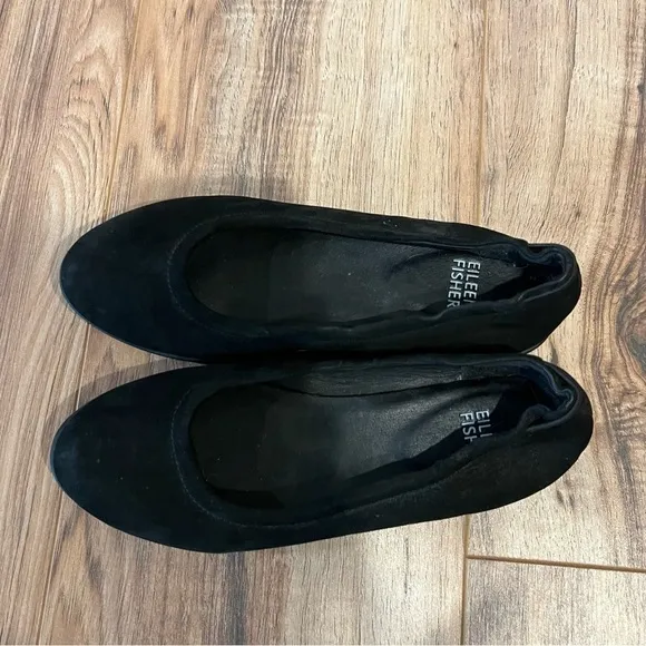 Eileen Fisher Humor Platform Slip On Flats