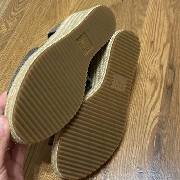 Eileen Fisher Perforated Leather Espadrilles