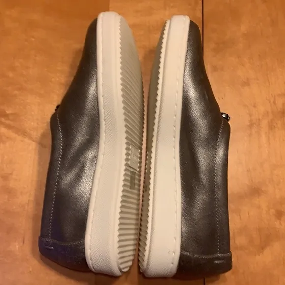 Eileen Fisher Sydney Slip-On Leather Sneakers 5