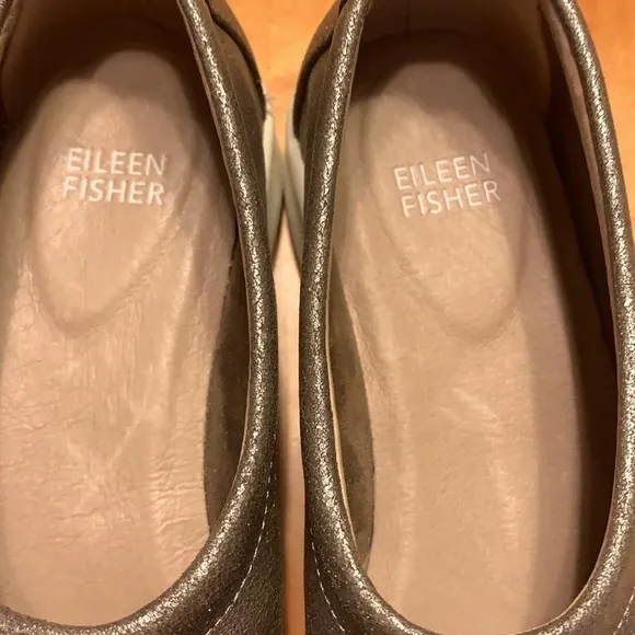Eileen Fisher Sydney Slip-On Leather Sneakers 5