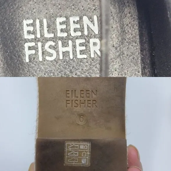 Eileen Fisher Vegan Shoes 6 Mews Mesh Slip-On Espadrilles Peep Toe Black Casual