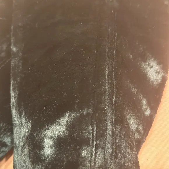 Elizabeth and James Fur boots. Black. Size 8.5.