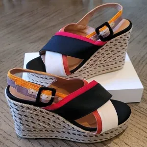 Espardrilles wedges by Castaner size 38 NWOT ❤💙