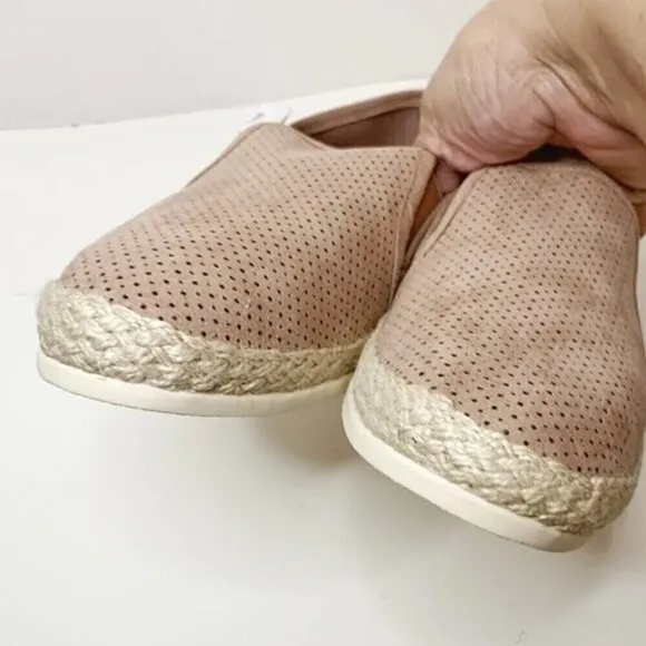 Esprit NWT Erin Slip On Perforated Casual Walking Summer Espadrille