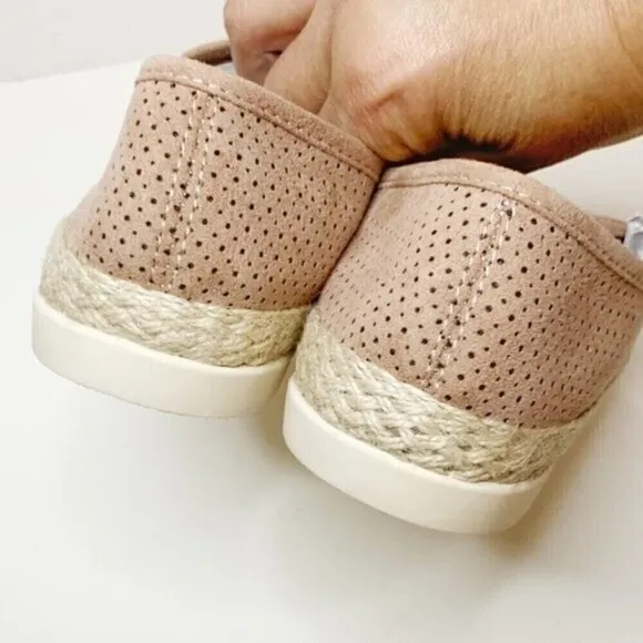Esprit NWT Erin Slip On Perforated Casual Walking Summer Espadrille