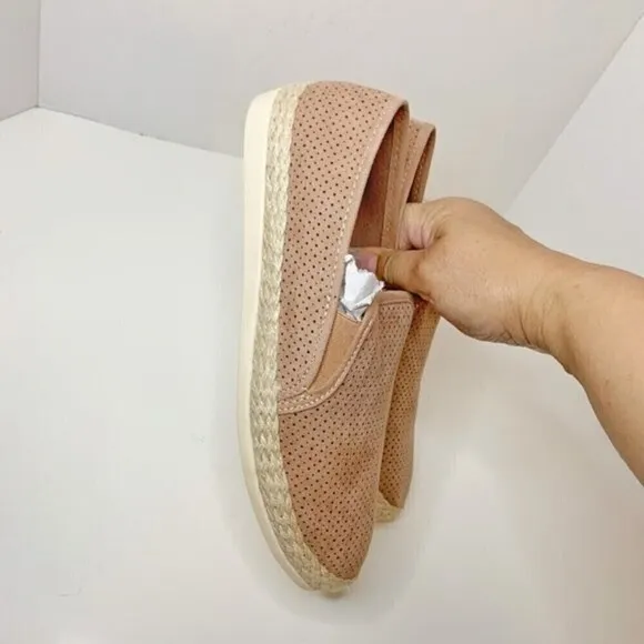 Esprit NWT Erin Slip On Perforated Casual Walking Summer Espadrille