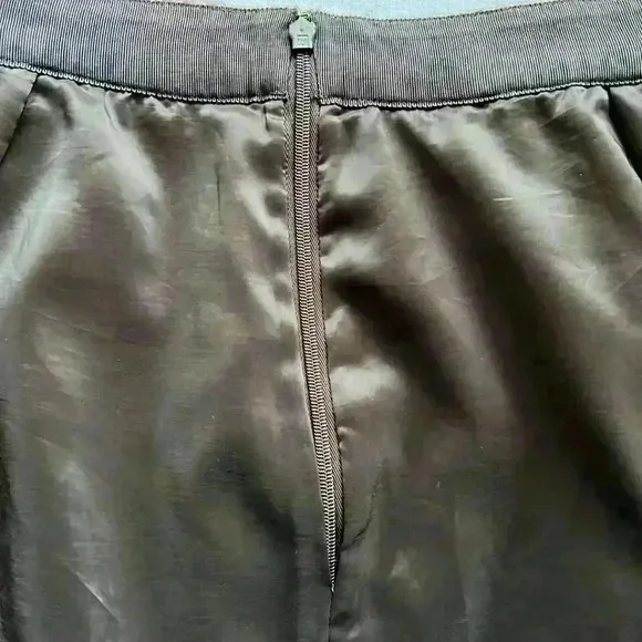 EUC J Crew Black Label Y2K 90s Lambs Wool Mini Skirt Plaid Preppy Brown Sz 6