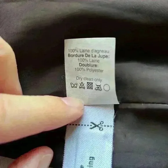 EUC J Crew Black Label Y2K 90s Lambs Wool Mini Skirt Plaid Preppy Brown Sz 6
