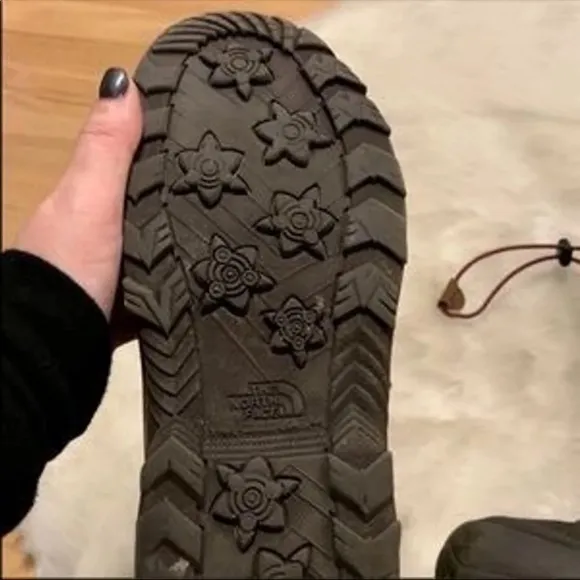 EUC The North Face Waterproof Winter Boots,‎ Size 6