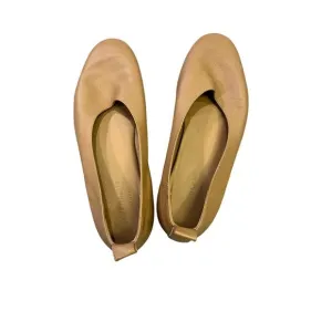 Everlane Leather Ballet Flats, Tan, Women’s Sz 8, Minimal Capsule Comfort Chic