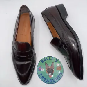 Everlane Shoes Women's 10 Modern Penny Loafer Mules Brown Leather Made In Italy
