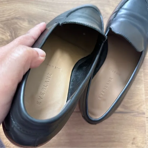 Everlane The Modern Leather Loafers Made in Italy Size 10.5