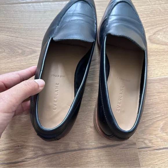 Everlane The Modern Leather Loafers Made in Italy Size 10.5