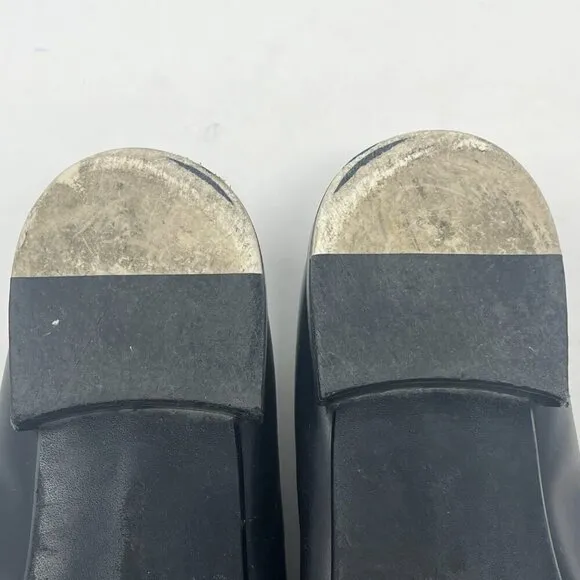 Everlane The Modern Point Flats 7.5 black pointed toe leather women