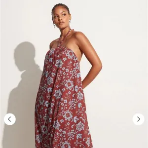 Faithfull The Brand Womens Dress 4 Brise Maxi Oceania Floral Print Beach Flowy