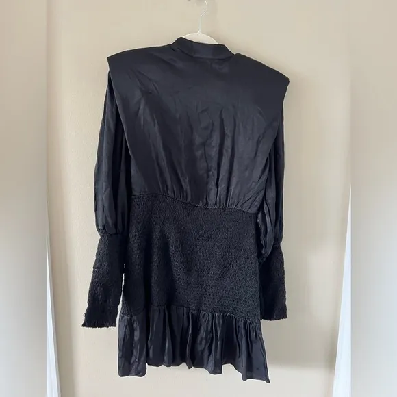 FARM Rio Black Heart Neckline Mini Dress