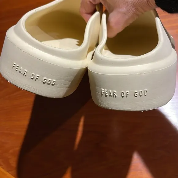 Fear of God FOG California slides slip on foam sandals mules size 44, size 11