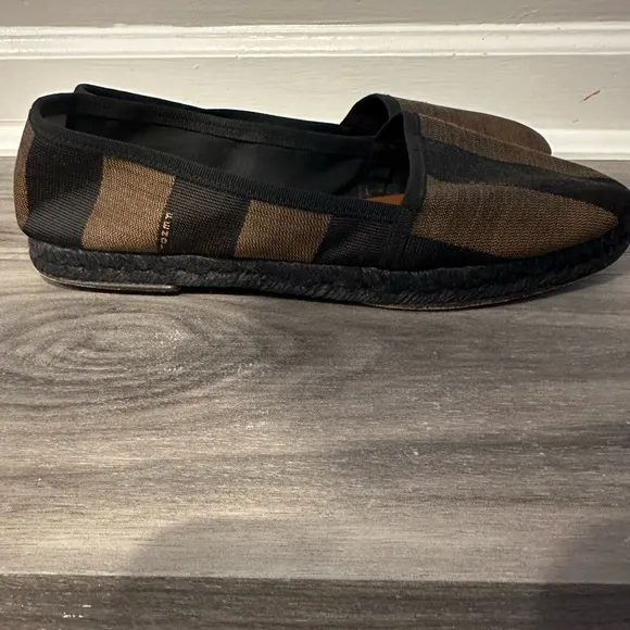 Fendi Pequin Striped Espadrilles!