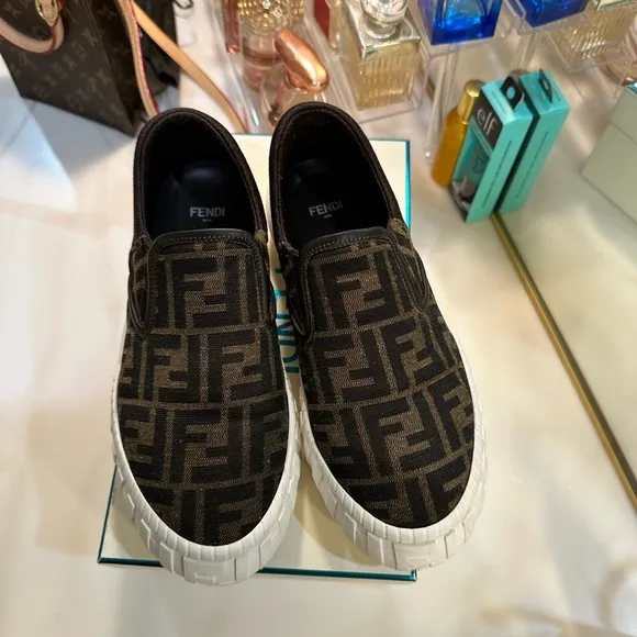 Fendi Slip on Sneakers